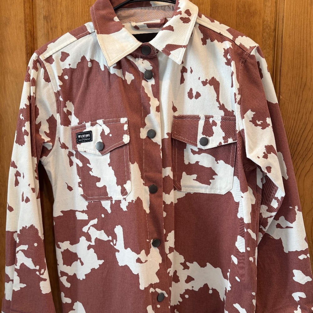 Wildfang Cow Print The Essential Shacket